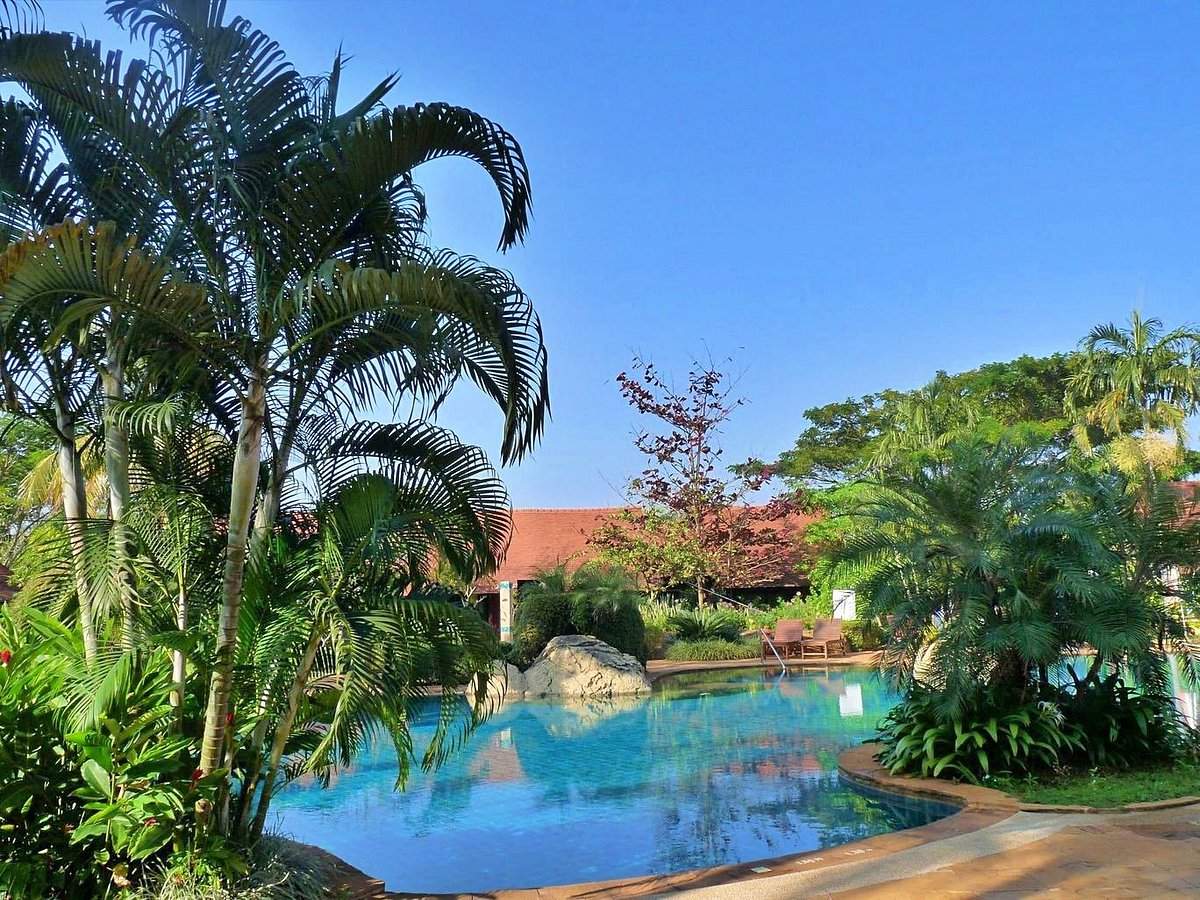 Pool in daylight